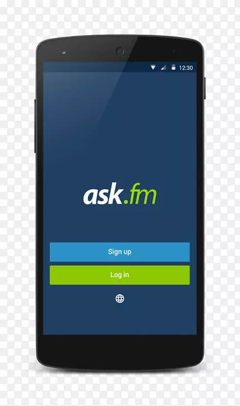 功能电话智能手机ask.fm手机社交网络-智能手机