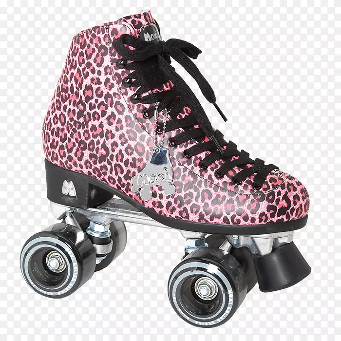 滚轴溜冰鞋轮滑豹子溜冰鞋运动溜冰鞋