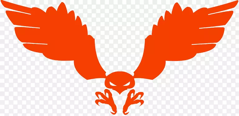 标志红尾鹰标志剪辑艺术.符号