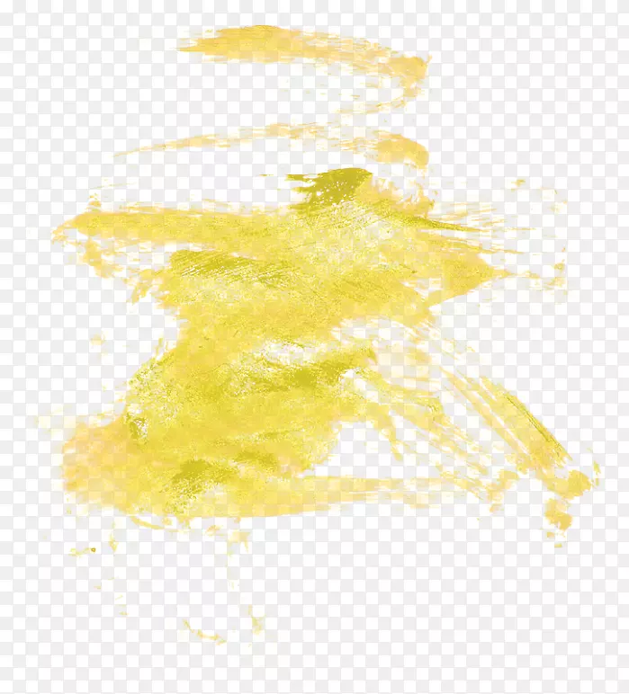 黄色水彩涂布试验贴纸.涂料