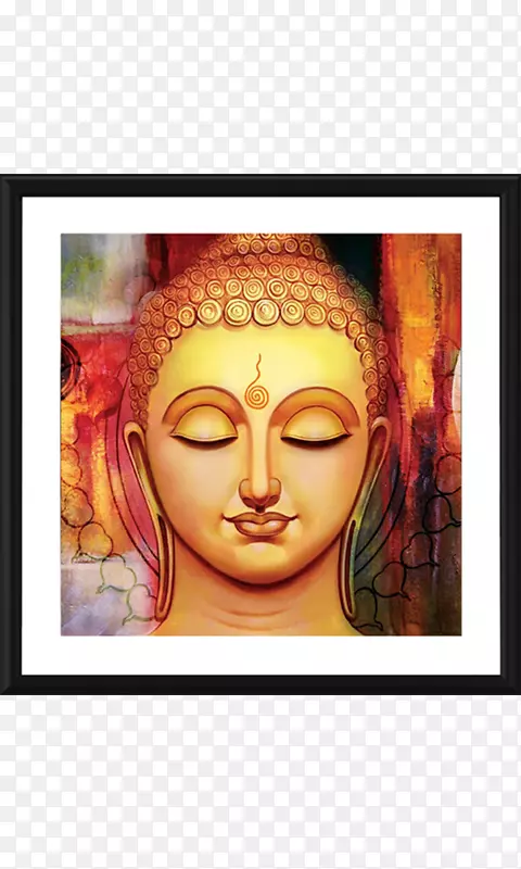 佛教油画画布艺术-佛教