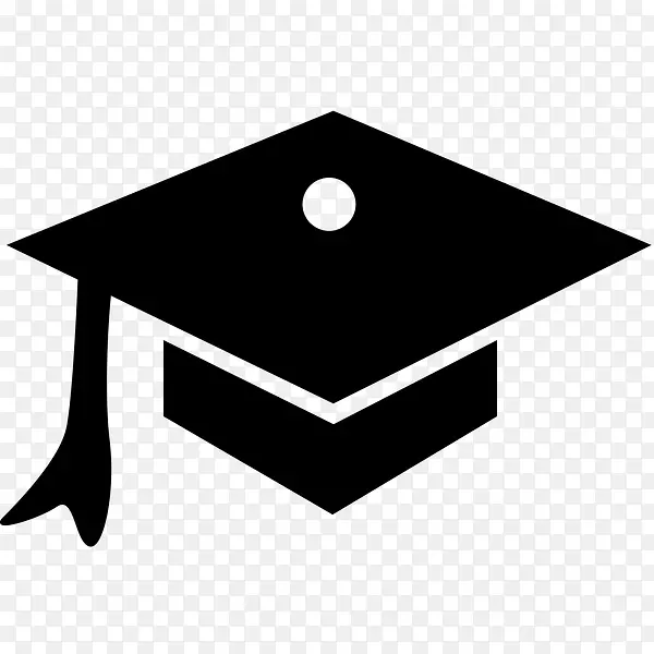 毕业典礼广场学术帽电脑图标剪辑艺术帽