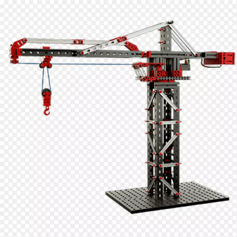 菲舍尔技术机械师玩具块机械结构成套机械车间