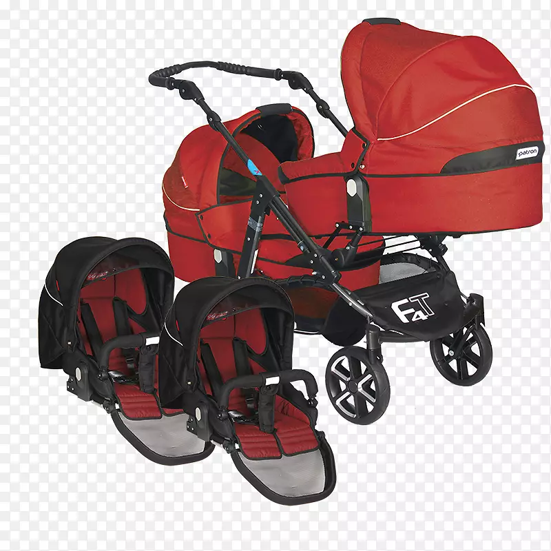 婴儿运输轮机动车辆舒适双胞胎婴儿
