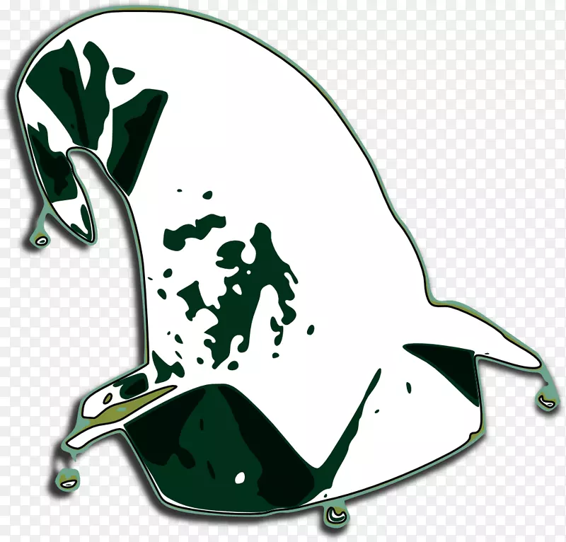 青蛙运动用品头盔夹艺术.青蛙