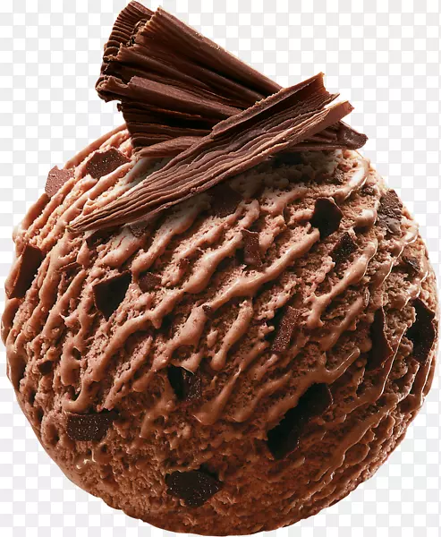 巧克力冰淇淋牛奶瑞士料理-冰淇淋