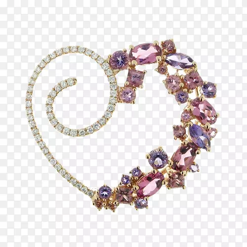 紫水晶手镯巴努尔潘多拉珠宝首饰
