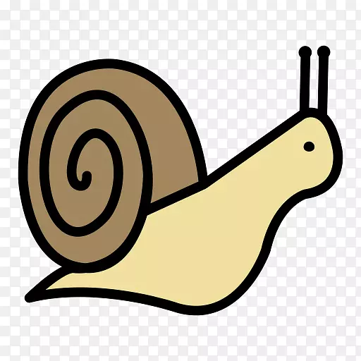 蜗牛动画剪辑艺术-蜗牛