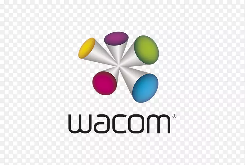Wacom徽标数字书写和图形平板电脑软件.Wacom