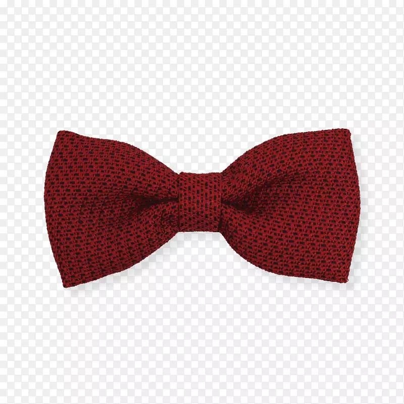 领结红色领带结领结缎子