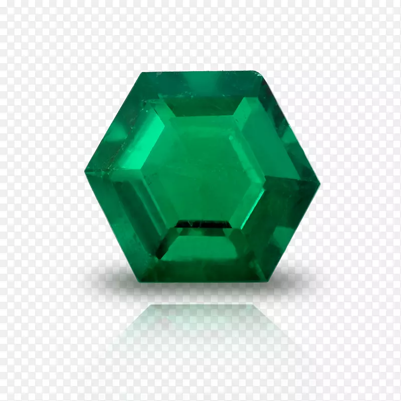 哥伦比亚祖母绿宝石耳环尼利宝石公司-翡翠宝石