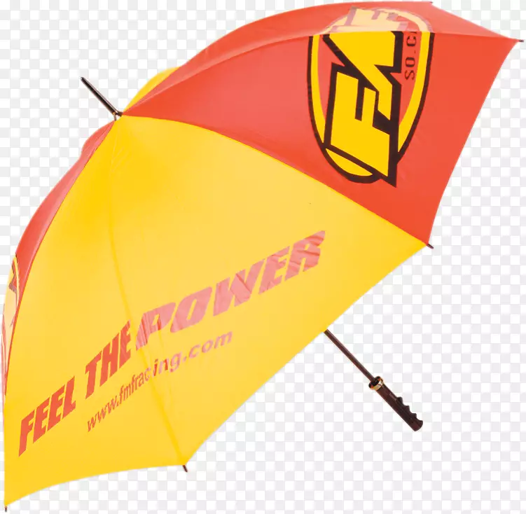 雨伞摩托车黄色服装配件摩托十字伞