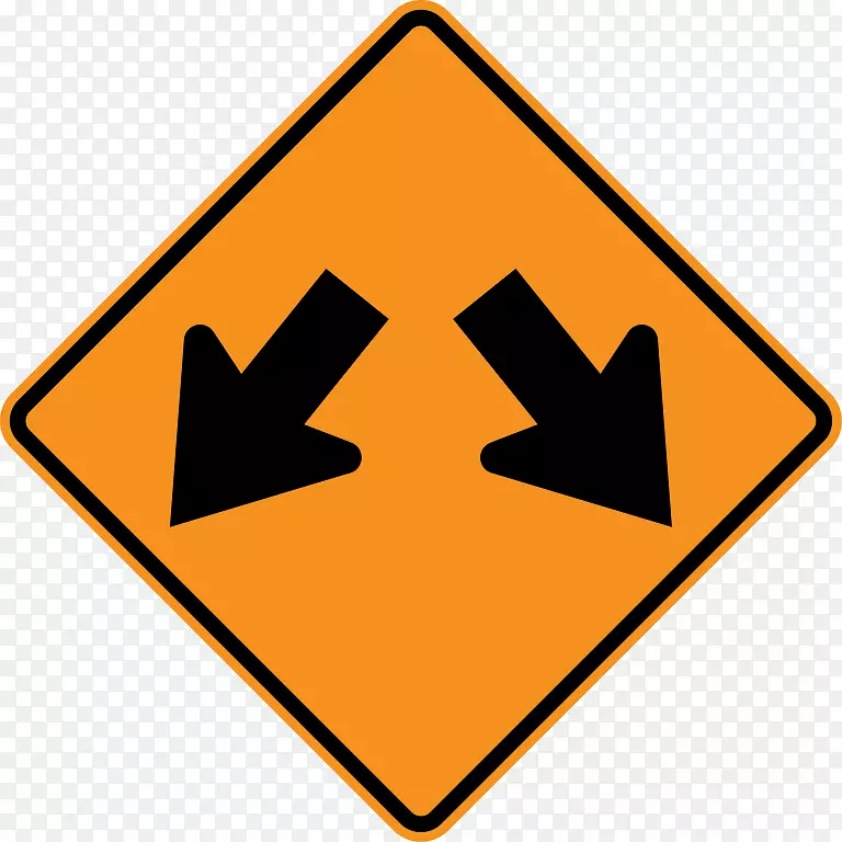 箭头交通标志摄影道路-箭头