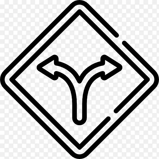交通标志电脑图标保险杠贴纸-交通箭头