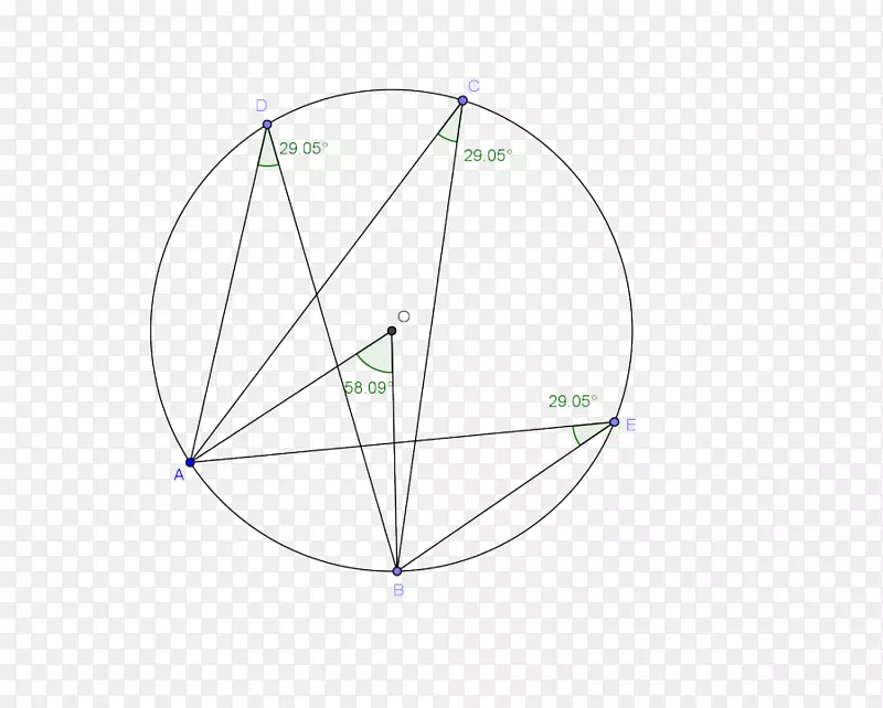 圆角几何中心点圆