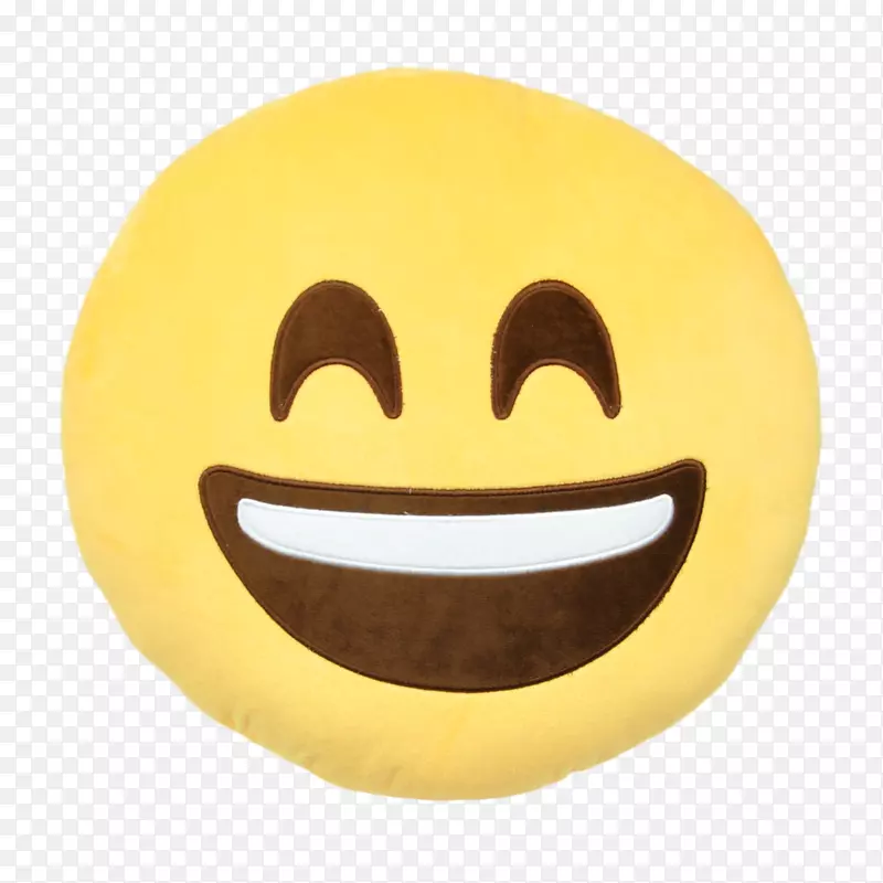 表情脸带着喜悦的泪水表情笑脸靠垫-表情符号
