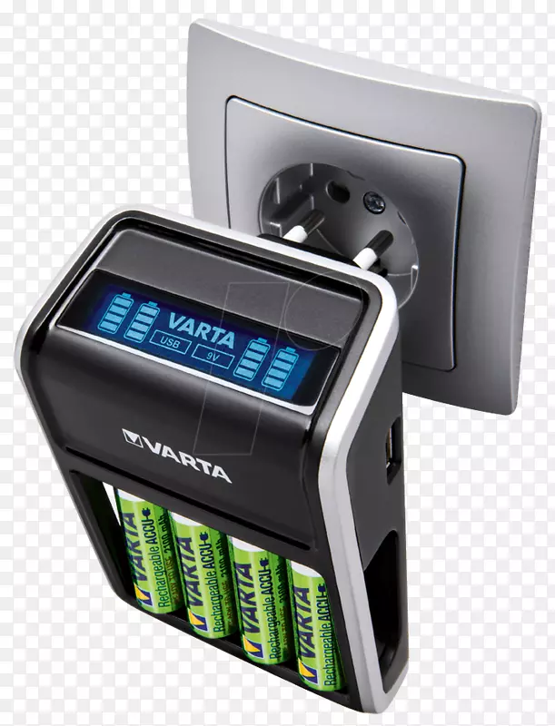 电池充电器varta电池充电电池镍金属氢化物电池usb充电器
