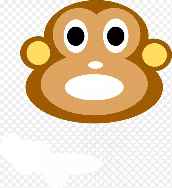猴鼻夹艺术猴子