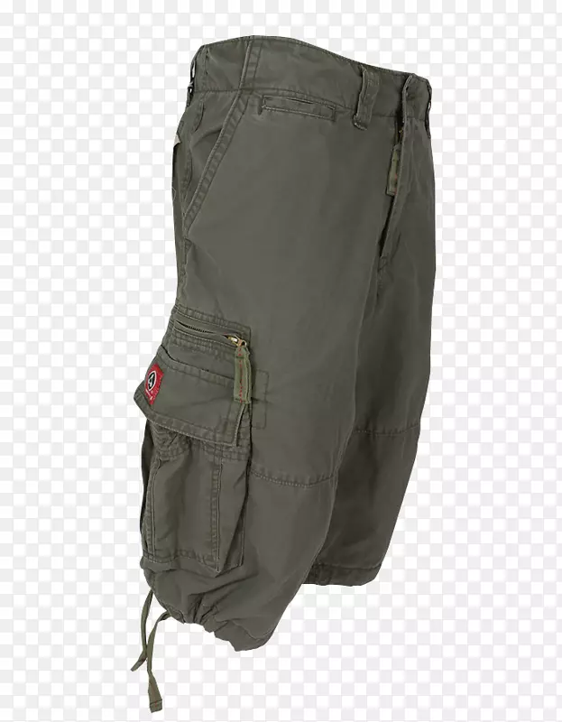 百慕达短裤袖珍衣服裤子颜色-绿色橄榄