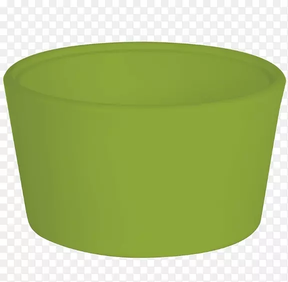 塑料花盆-绿橄榄