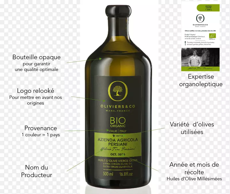 橄榄油Oliviers&co Huile alimentaire-橄榄油