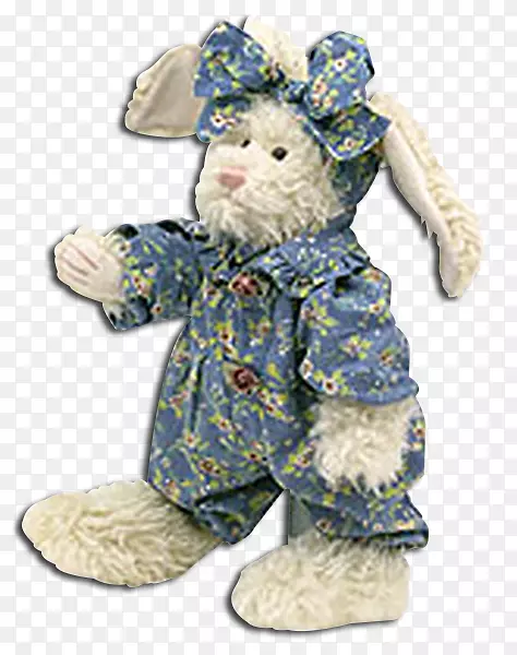 复活节兔子玩具兔子春季背景海报