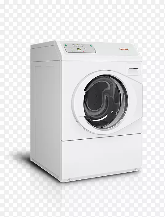 洗衣机，洗衣机，烘干机速度，女皇组合洗衣机干燥机-洗衣机顶部视图
