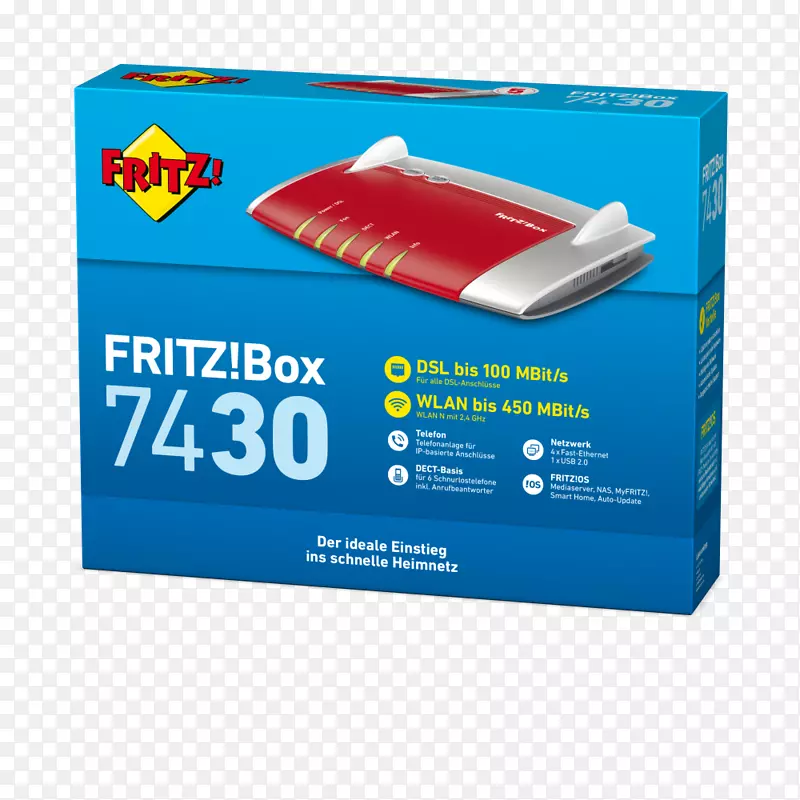AVM Fritz！box 7490 AVM GmbH VDSL-恒温器