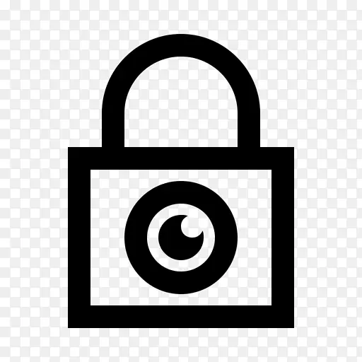 挂锁计算机图标隐私安全挂锁
