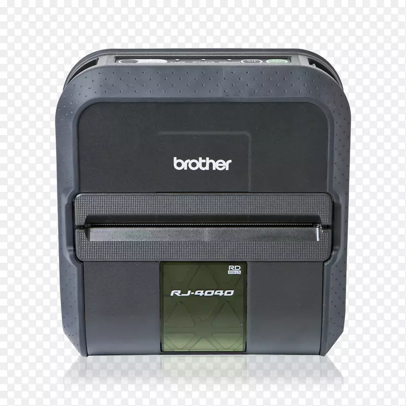 膝上型计算机兄弟rj-4040手机标签打印机兄弟工业打印.膝上型计算机