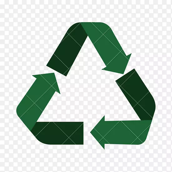 垃圾桶和废纸篮回收符号标记