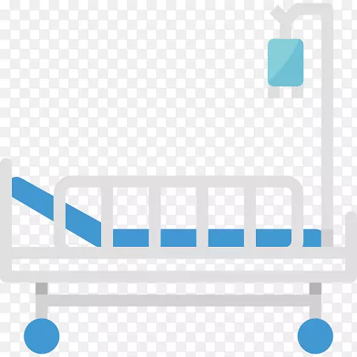 医院病床医学计算机图标