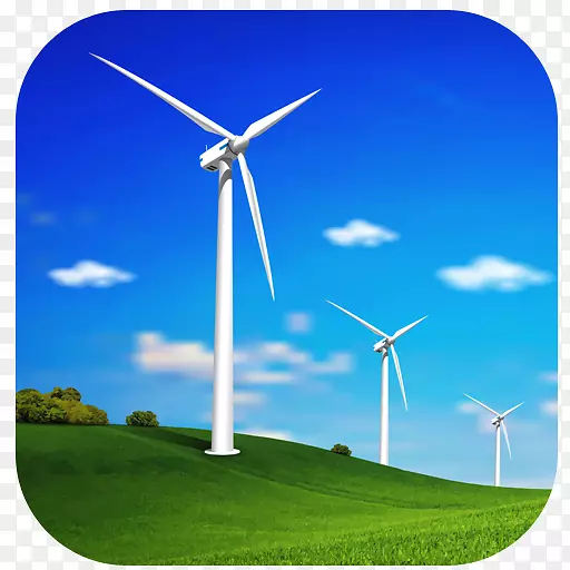 风力发电机、可再生能源、风车-能源