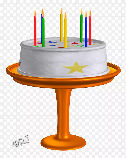 生日蛋糕饼-生日明星