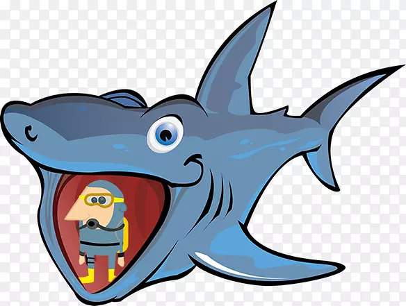 鲨鱼动画剪辑艺术-鲨鱼