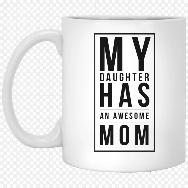 杯t恤咖啡杯youtube-妈妈和女儿