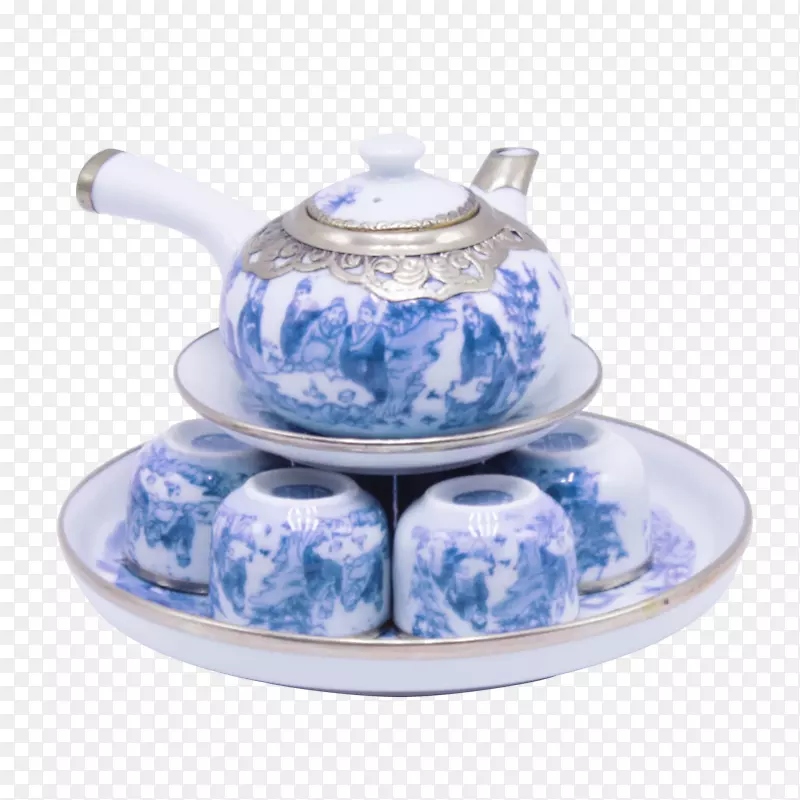 陶瓷茶壶瓷碟