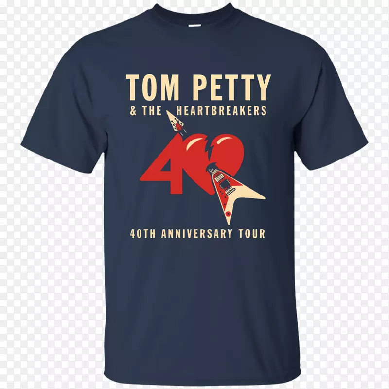 t恤，汤姆佩蒂和令人心碎的帽衫音乐会-t恤
