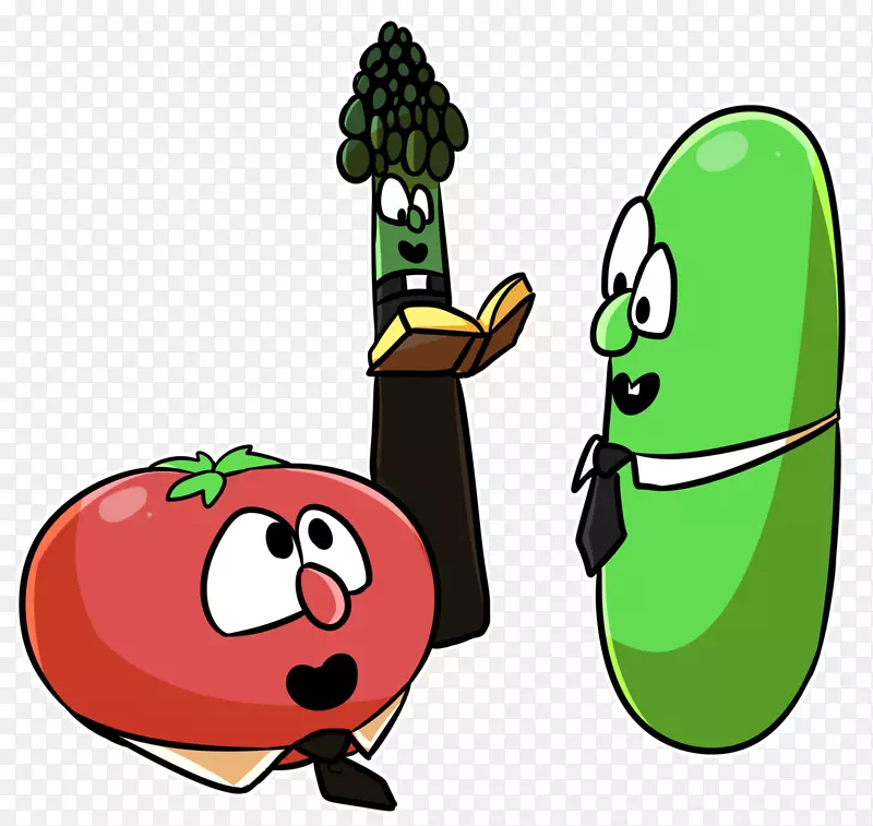 杰瑞·古德·拉里黄瓜鲍勃番茄蔬菜YouTube-找出不同之处