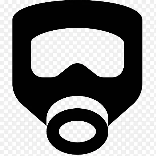 防毒面具计算机图标氧气口罩