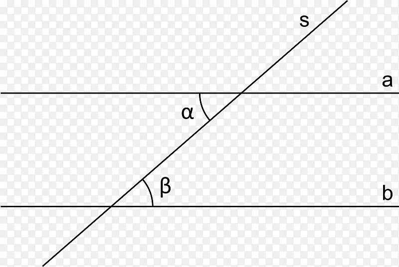 三角形角交替.内层角.对应角.外角.三角形