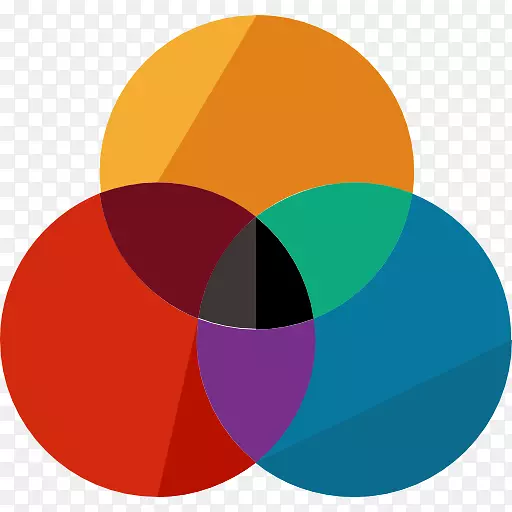 RGB颜色模型计算机图标设计-业务