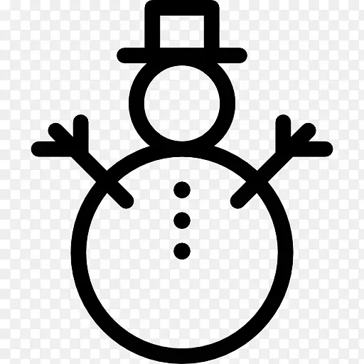 雪人电脑图标剪贴画雪人