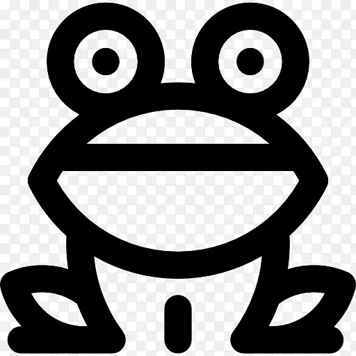 青蛙两栖剪贴画-青蛙