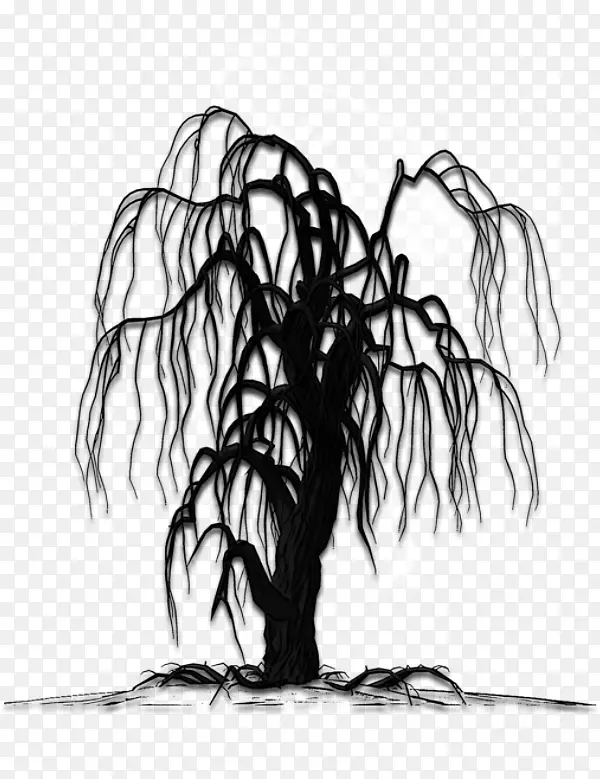 黑白树