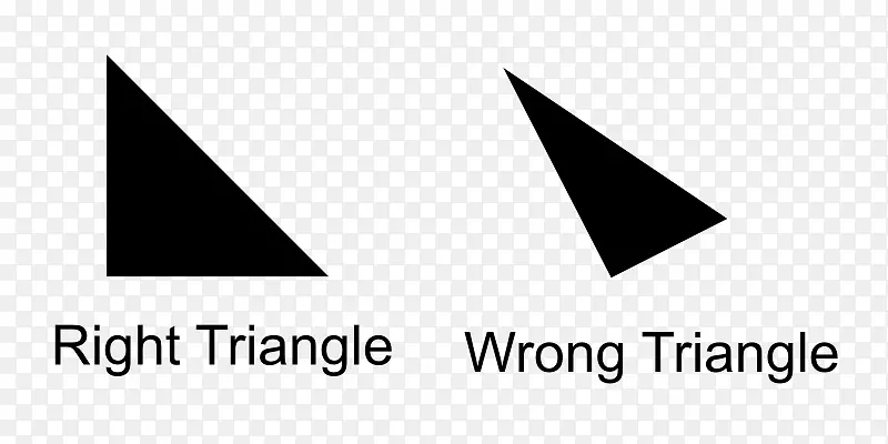 标志三角形剪贴画-三角形