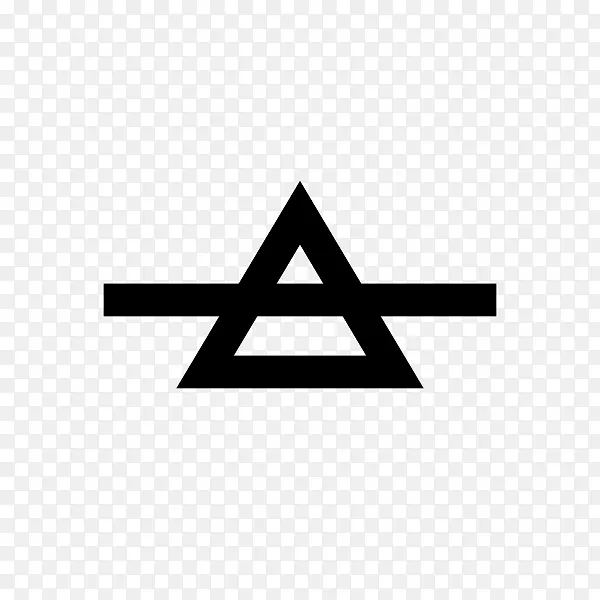 三角形符号标志沉淀-三角形