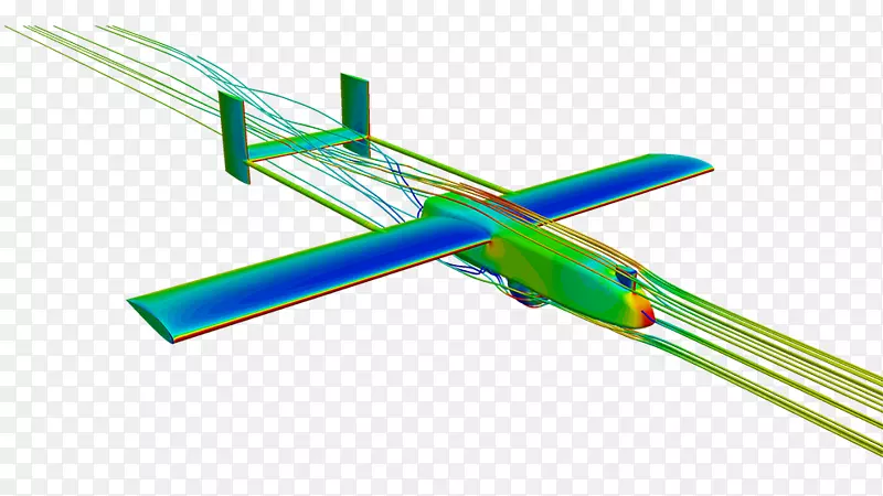 飞机无线电控制滑翔机设计过程模型飞机