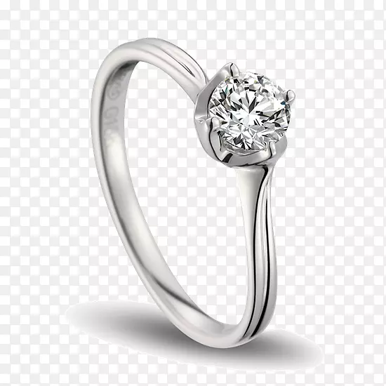 结婚戒指钻石纸牌białe złoto银结婚戒指