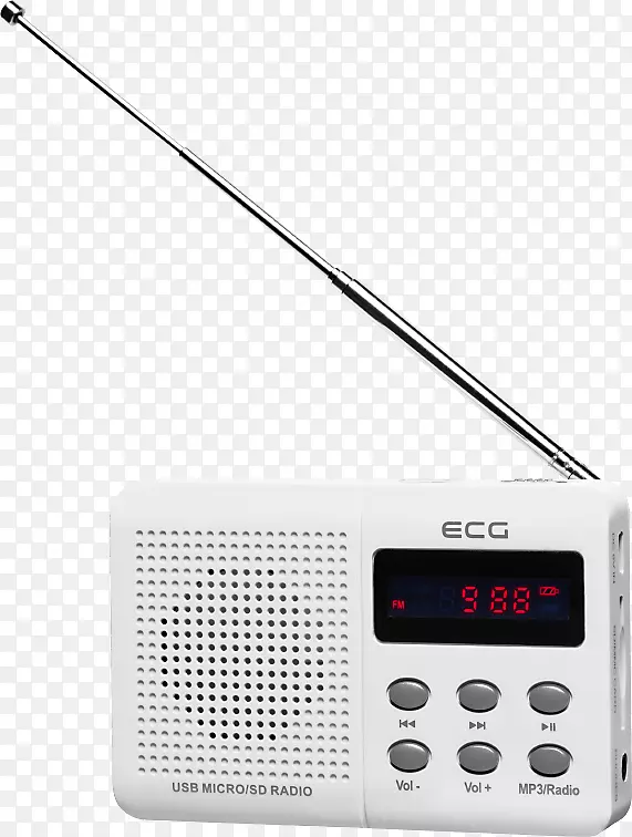 无线电接收机调谐器调频广播AM广播.无线电天线